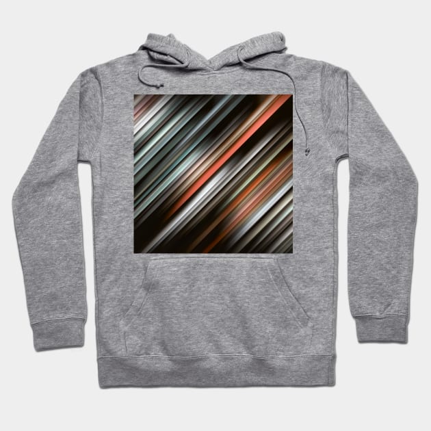 Geometric Stripes with Layers Hoodie by perkinsdesigns